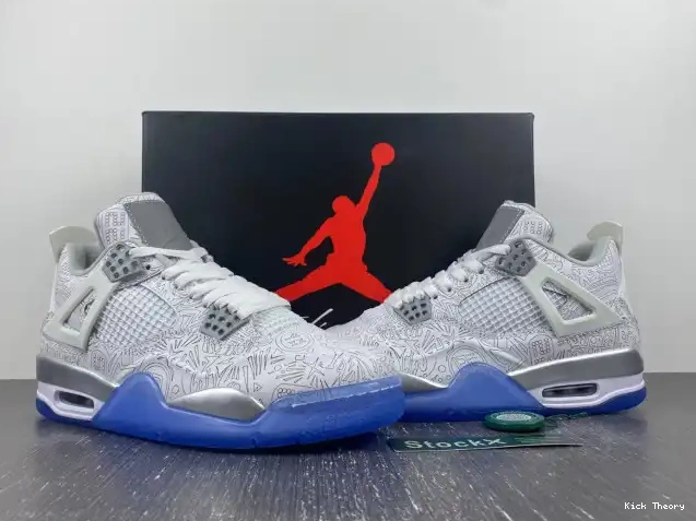 Kick Theory Retro Jordan 4 Laser Anniversary 705333-105 30th 0601